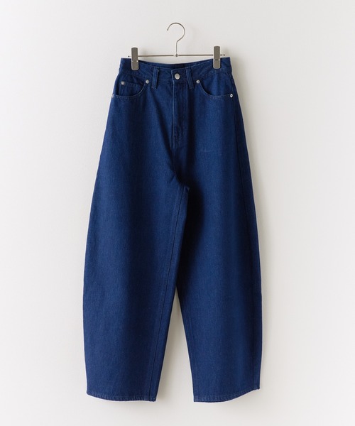 【セール】コクーンデニムパンツ（デニムパンツ）｜ROOPTOKYO（ループトウキョウ）