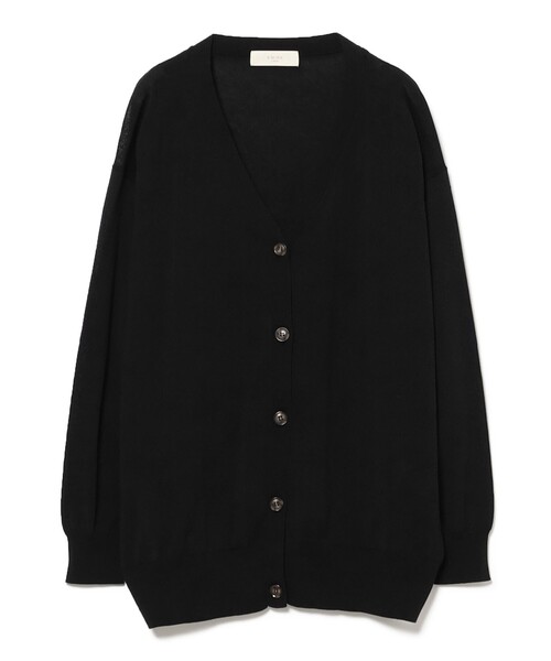 B:MING by BEAMS（ビーミングバイビームス）の「【冷房対策・日除け・手洗いOK】シアー ビッグ カーディガン（カーディガン/ボレロ・レディース・ブラック/ブラック系その他2/オフホワイト/パープル系その他4・ONE SIZE）」の9枚目の写真