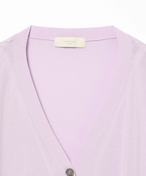 B:MING by BEAMS（ビーミングバイビームス）の「【冷房対策・日除け・手洗いOK】シアー ビッグ カーディガン（カーディガン/ボレロ・レディース・ブラック/ブラック系その他2/オフホワイト/パープル系その他4・ONE SIZE）」の17枚目の写真