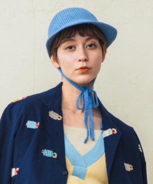 ORIENT（オリエント）の「CLAM【ｸﾗﾑ】（キャップ・レディース・モカ/アイボリー/チャコールグレー/ブルー・FREE）」の4枚目の写真