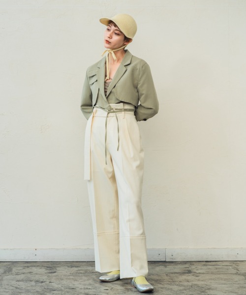 ORIENT（オリエント）の「CLAM【ｸﾗﾑ】（キャップ・レディース・モカ/アイボリー/チャコールグレー/ブルー・FREE）」の7枚目の写真