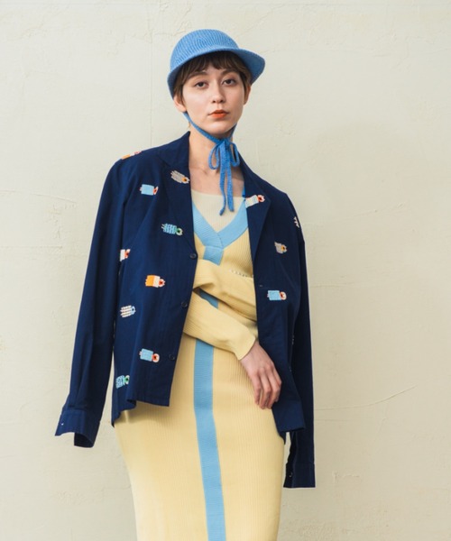 ORIENT（オリエント）の「CLAM【ｸﾗﾑ】（キャップ・レディース・モカ/アイボリー/チャコールグレー/ブルー・FREE）」の9枚目の写真