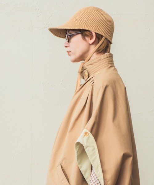 ORIENT（オリエント）の「CLAM【ｸﾗﾑ】（キャップ・レディース・モカ/アイボリー/チャコールグレー/ブルー・FREE）」の12枚目の写真