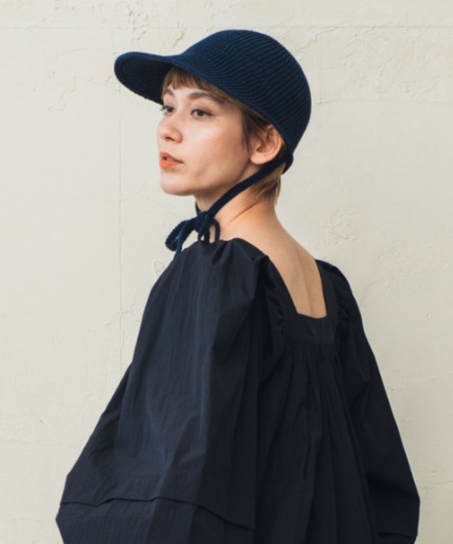 ORIENT（オリエント）の「CLAM【ｸﾗﾑ】（キャップ・レディース・モカ/アイボリー/チャコールグレー/ブルー・FREE）」の18枚目の写真