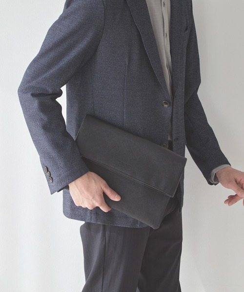 UNION STATION（ユニオンステーション）の「<UNION STATION by MEN'S BIGI>クラッチ＆ショルダーバッグ（クラッチバッグ・メンズ・ブラック系その他/グレー系その他・FREE）」の6枚目の写真