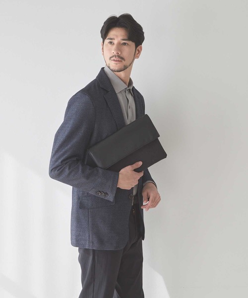 UNION STATION（ユニオンステーション）の「<UNION STATION by MEN'S BIGI>クラッチ＆ショルダーバッグ（クラッチバッグ・メンズ・ブラック系その他/グレー系その他・FREE）」の10枚目の写真