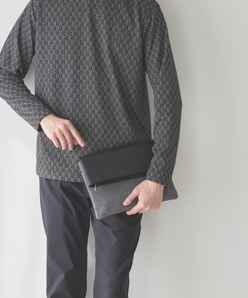 UNION STATION（ユニオンステーション）の「<UNION STATION by MEN'S BIGI>クラッチ＆ショルダーバッグ（クラッチバッグ・メンズ・ブラック系その他/グレー系その他・FREE）」の11枚目の写真