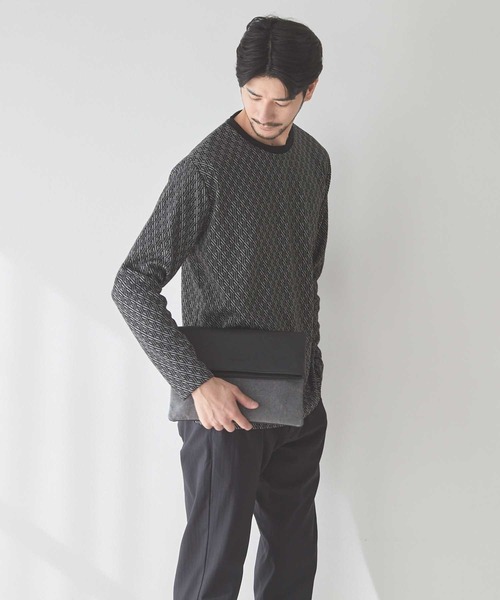 UNION STATION（ユニオンステーション）の「<UNION STATION by MEN'S BIGI>クラッチ＆ショルダーバッグ（クラッチバッグ・メンズ・ブラック系その他/グレー系その他・FREE）」の14枚目の写真