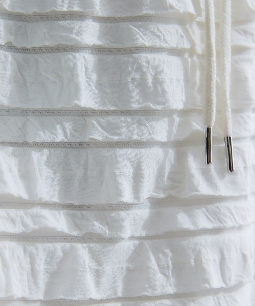 TTOL（トール）の「フリルスカパン（スカート・レディース・アイボリー/ブラック・M-L/L-XL）」の9枚目の写真