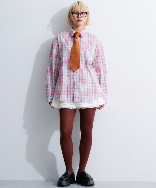 TTOL（トール）の「フリルスカパン（スカート・レディース・アイボリー/ブラック・M-L/L-XL）」の18枚目の写真