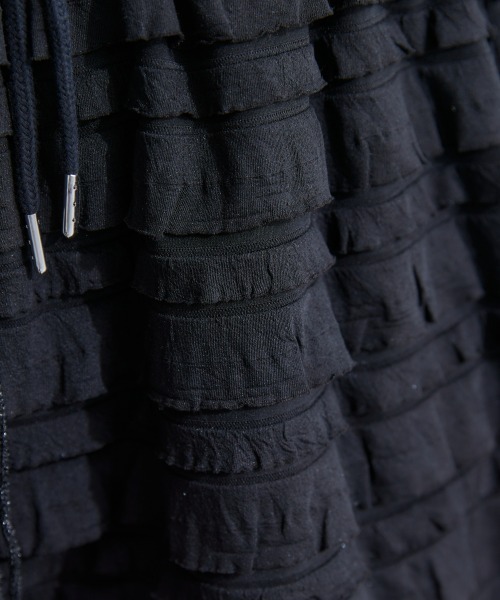 TTOL（トール）の「フリルスカパン（スカート・レディース・アイボリー/ブラック・M-L/L-XL）」の10枚目の写真