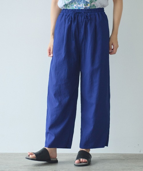 yuni(ユニ )の「hightwist コットン product dye イージーパンツ(その他パンツ・レディース・グレー/ブラック/ブルー・FREE)」の21枚目の写真