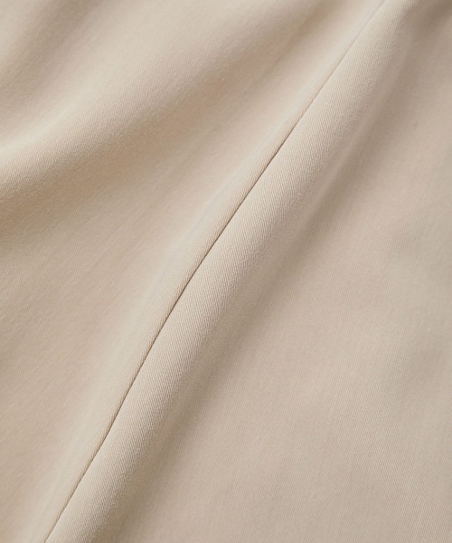 VIS（ビス）の「タックカーゴパンツ（カーゴパンツ・レディース・チャコールグレー/オフホワイト・FREE）」の4枚目の写真