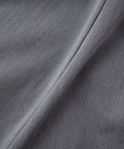 VIS（ビス）の「タックカーゴパンツ（カーゴパンツ・レディース・チャコールグレー/オフホワイト・FREE）」の3枚目の写真