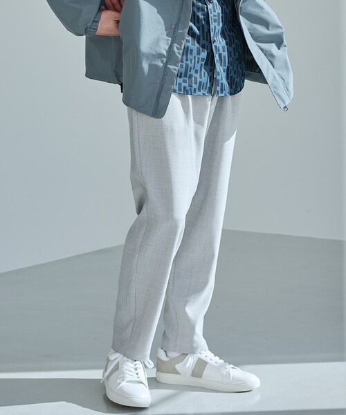 THE SHOP TK （ザ ショップ ティーケー ）の「【CAVIAN/キャビアン】リサイクルシャークスキンイージーパンツ セットアップ可（その他パンツ・メンズ・ブルーグリーン/ブラック/チャコールグレー/ブルー系その他・04/03/02/01）」の7枚目の写真