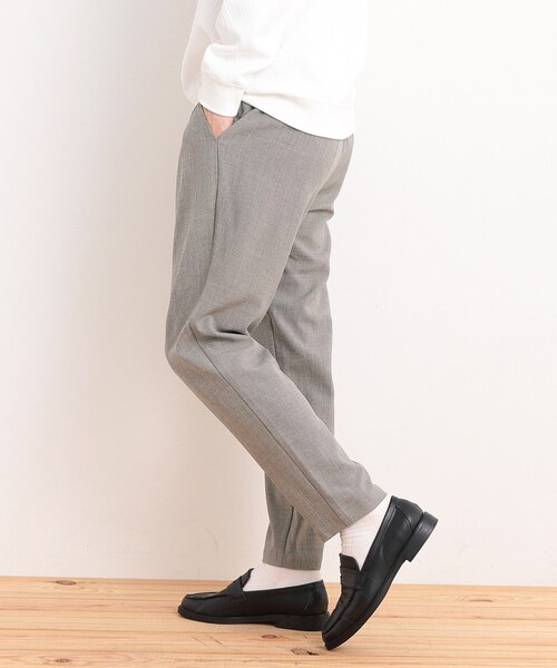 THE SHOP TK （ザ ショップ ティーケー ）の「【CAVIAN/キャビアン】リサイクルシャークスキンイージーパンツ セットアップ可（その他パンツ・メンズ・ブルーグリーン/ブラック/チャコールグレー/ブルー系その他・04/03/02/01）」の11枚目の写真