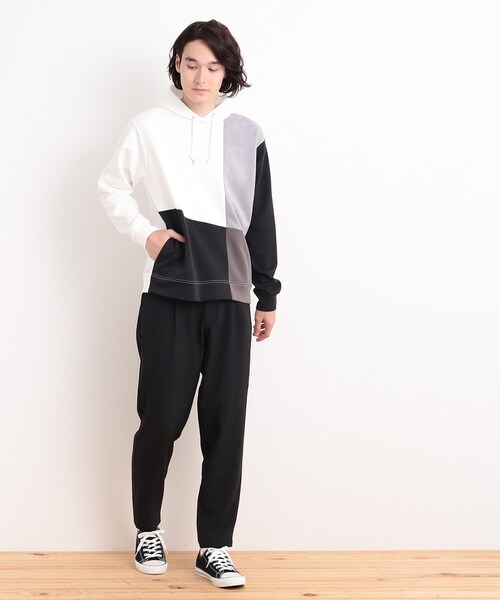 THE SHOP TK （ザ ショップ ティーケー ）の「【CAVIAN/キャビアン】リサイクルシャークスキンイージーパンツ セットアップ可（その他パンツ・メンズ・ブルーグリーン/ブラック/チャコールグレー/ブルー系その他・04/03/02/01）」の16枚目の写真