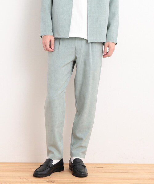 THE SHOP TK （ザ ショップ ティーケー ）の「【CAVIAN/キャビアン】リサイクルシャークスキンイージーパンツ セットアップ可（その他パンツ・メンズ・ブルーグリーン/ブラック/チャコールグレー/ブルー系その他・04/03/02/01）」の19枚目の写真