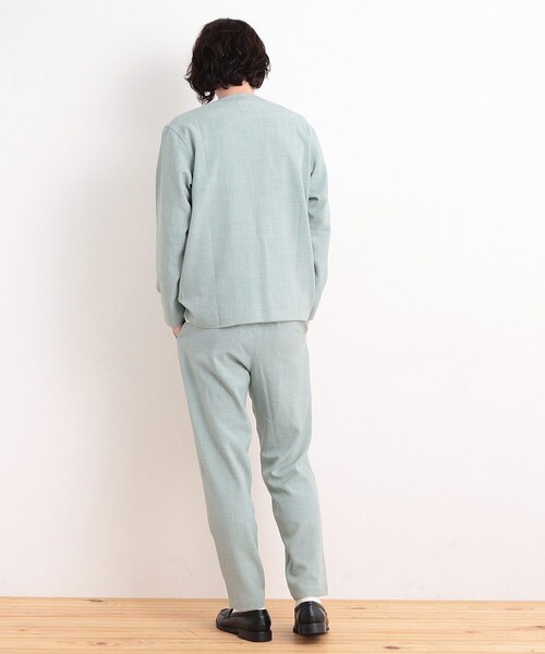 THE SHOP TK （ザ ショップ ティーケー ）の「【CAVIAN/キャビアン】リサイクルシャークスキンイージーパンツ セットアップ可（その他パンツ・メンズ・ブルーグリーン/ブラック/チャコールグレー/ブルー系その他・04/03/02/01）」の21枚目の写真