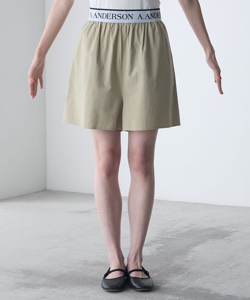 AMERIA ANDERSON】big shirt＆shorts set-up / オーバーサイズ