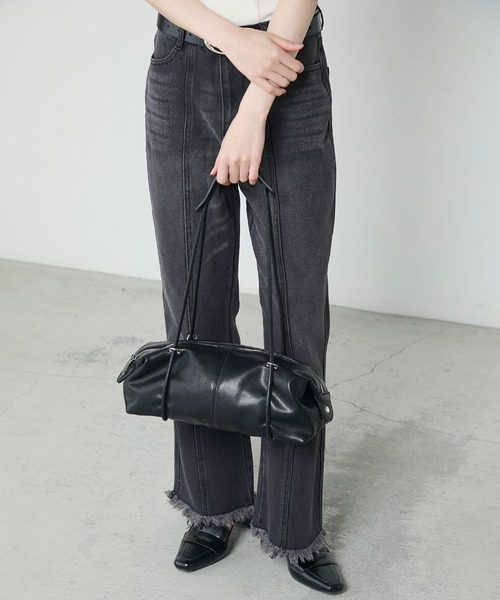 セール】Long handle capsule shoulder bag / ロングハンドル