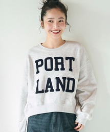 【WEB限定セール】ヘビーウェイト刺繍スウェットトップス
