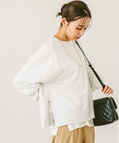 セール】乾きやすい裏起毛ボタン/289323（スウェット）｜GLOBAL WORK