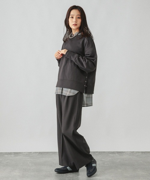 セール】乾きやすい裏起毛ボタン/289323（スウェット）｜GLOBAL WORK