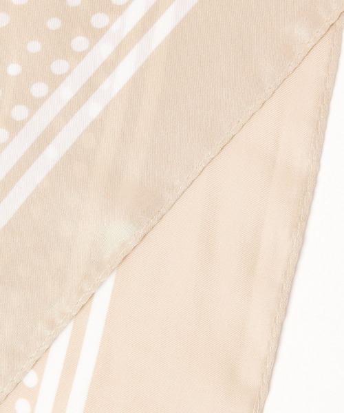 BAYFLOW（ベイフロー）の「70×70 バンダナ柄スカーフ（バンダナ/スカーフ・レディース・ベージュ/マスタード/ブラック・FREE）」の18枚目の写真