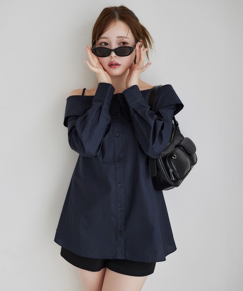 one after another NICE CLAUP(ワンアフターアナザーナイスクラップ)の「フォックス型サングラス(サングラス・レディース・ブラウン/ブラック・FREE)」の7枚目の写真