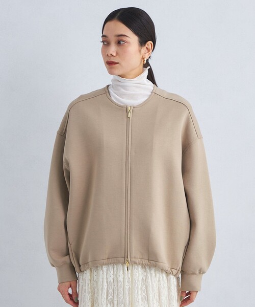 PGG◾️ダンボールフルジップブルゾン◾️ ライトライム green label relaxing（グリーンレーベルリラクシング）の「ダンボール