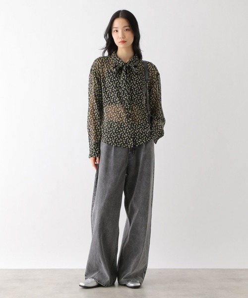 ３点まとめ売り　バラ売り不可 セール】アソートボウタイブラウス 324802（シャツ/ブラウス