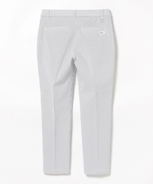 BEAMS GOLF（ビームスゴルフ）の「ORANGE LABEL / クールマックス（Ｒ）サッカー ストレッチ パンツ （吸水速乾）（その他パンツ・レディース・ブラック/グレー・SMALL/MEDIUM/LARGE）」の9枚目の写真