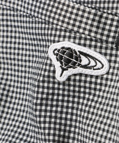 BEAMS GOLF（ビームスゴルフ）の「ORANGE LABEL / クールマックス（Ｒ）サッカー ストレッチ パンツ （吸水速乾）（その他パンツ・レディース・ブラック/グレー・SMALL/MEDIUM/LARGE）」の4枚目の写真
