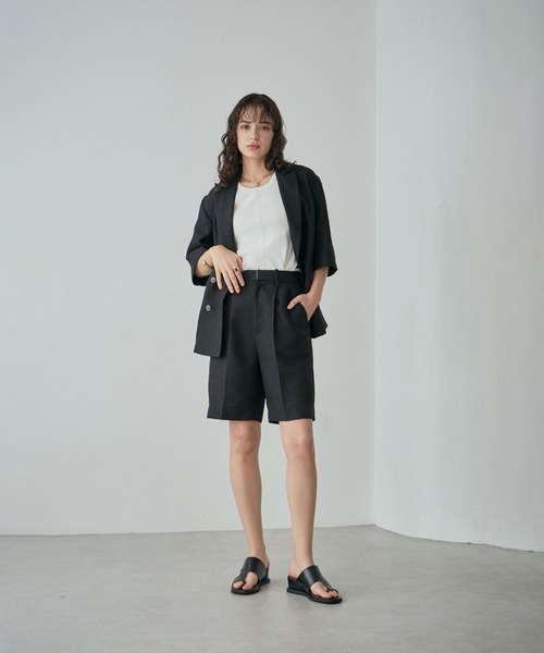 ROSE BUD(ローズバッド)の「(mici)ショートパンツ(その他パンツ・レディース・ブラック・S)」の2枚目の写真