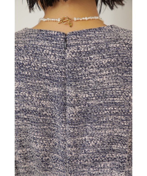 ROSE BUD（ローズバッド）の「オケージョンツイードコンビネゾン（つなぎ/オールインワン・レディース・ブラック/ネイビー・M/S）」の20枚目の写真