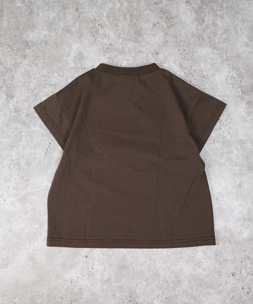 DILASH(ディラッシュ)の「アイスクリーム柄半袖Tシャツ(Tシャツ/カットソー・キッズ・ミント/ベージュ/ブラウン・130/120/110/100/90/80/140)」の5枚目の写真
