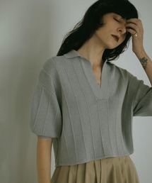 新品【MANOF】WAIST PINCH KNIT TOPS MANOF（マノフ）の「WAIST PINCH KNIT TOPS（ニット/セーター