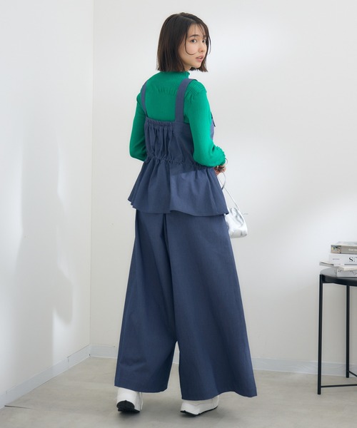 KATHARINE ROSS（キャサリンロス）の「【KATHARINE ROSS】トリプルタックワイドパンツ（その他パンツ・レディース・ネイビー/ブラック・MEDIUM）」の10枚目の写真