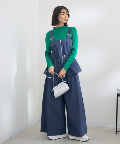 KATHARINE ROSS（キャサリンロス）の「【KATHARINE ROSS】トリプルタックワイドパンツ（その他パンツ・レディース・ネイビー/ブラック・MEDIUM）」の9枚目の写真