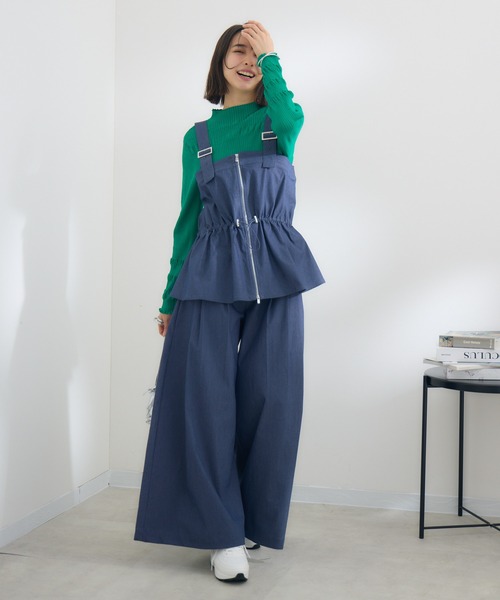 KATHARINE ROSS（キャサリンロス）の「【KATHARINE ROSS】トリプルタックワイドパンツ（その他パンツ・レディース・ネイビー/ブラック・MEDIUM）」の11枚目の写真