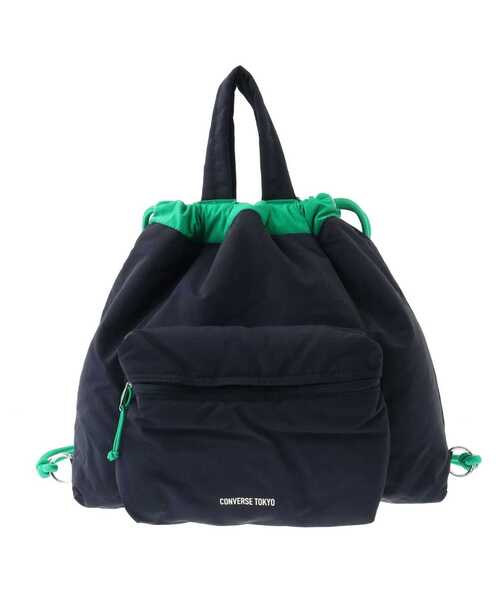 CONVERSE TOKYO(コンバーストウキョウ)の「2WAY NYLON PADDED TOTE BAG & BACKPACK(トートバッグ・レディース・ネイビー/ブラック/カーキ・FREE)」の3枚目の写真