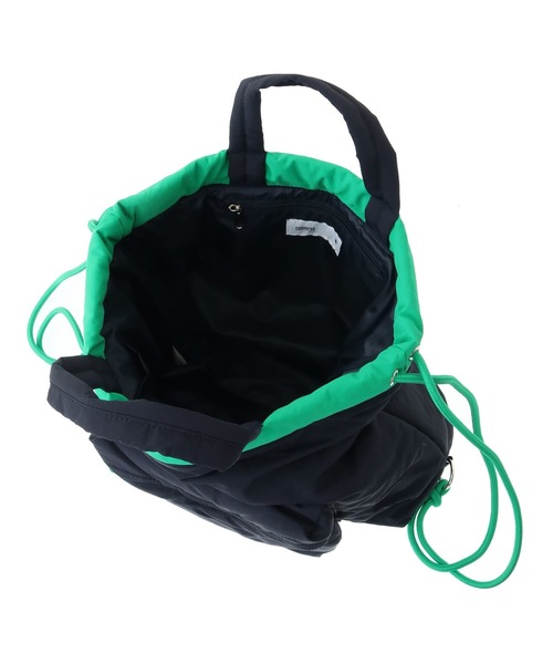 CONVERSE TOKYO(コンバーストウキョウ)の「2WAY NYLON PADDED TOTE BAG & BACKPACK(トートバッグ・レディース・ネイビー/ブラック/カーキ・FREE)」の13枚目の写真