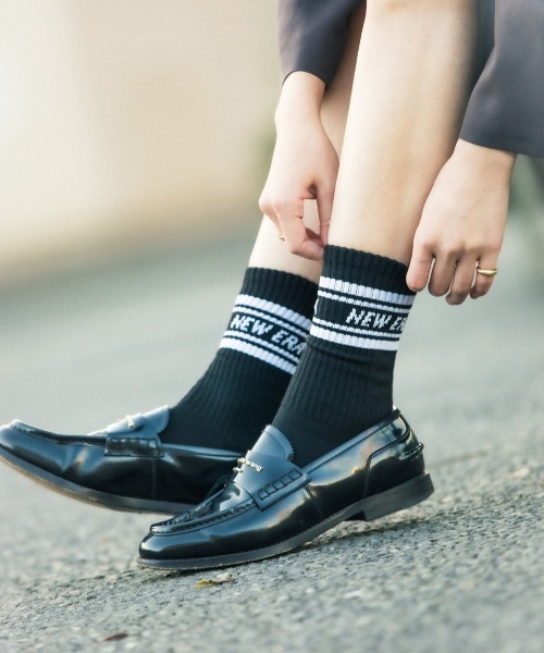NEW ERA/ニューエラ ソックス SOCKS CREW 3足セット ライン 14518179