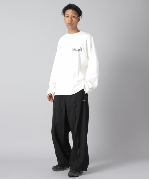 NUMERALS（ヌメラルズ）の「【NUMERALS】グラフィックTEE（Tシャツ/カットソー・メンズ・ブラック/オフホワイト・MEDIUM/LARGE）」の4枚目の写真