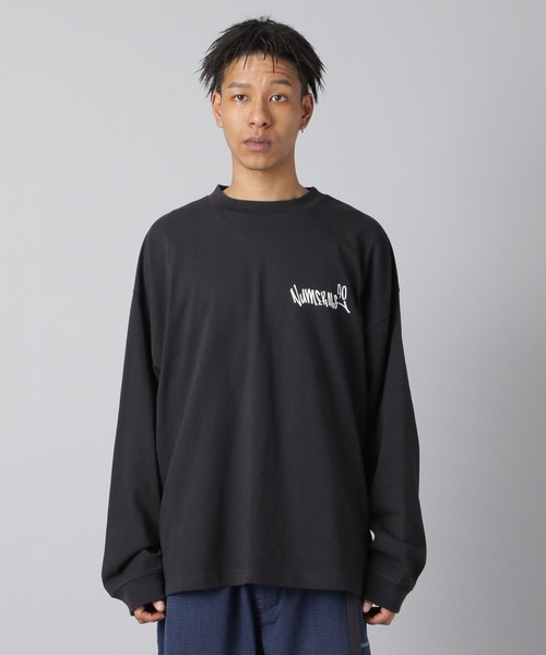 NUMERALS（ヌメラルズ）の「【NUMERALS】グラフィックTEE（Tシャツ/カットソー・メンズ・ブラック/オフホワイト・MEDIUM/LARGE）」の9枚目の写真