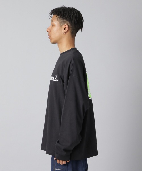 NUMERALS（ヌメラルズ）の「【NUMERALS】グラフィックTEE（Tシャツ/カットソー・メンズ・ブラック/オフホワイト・MEDIUM/LARGE）」の10枚目の写真