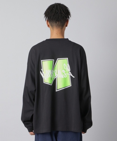 NUMERALS（ヌメラルズ）の「【NUMERALS】グラフィックTEE（Tシャツ/カットソー・メンズ・ブラック/オフホワイト・MEDIUM/LARGE）」の11枚目の写真