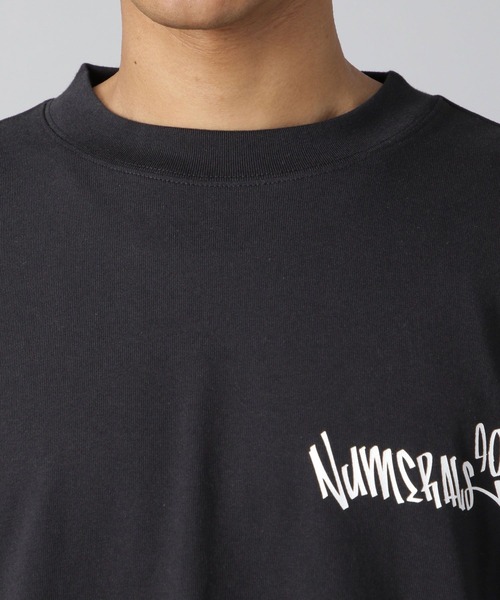 NUMERALS（ヌメラルズ）の「【NUMERALS】グラフィックTEE（Tシャツ/カットソー・メンズ・ブラック/オフホワイト・MEDIUM/LARGE）」の12枚目の写真
