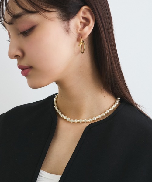 QUEENS COURT（クイーンズコート）の「ニュアンスパールネックレス（ネックレス・レディース・シルバー系その他/ゴールド系その他・FREE）」の7枚目の写真